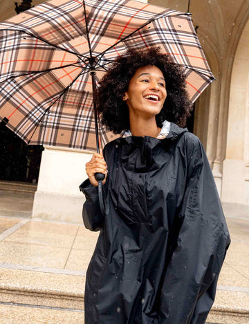 fraas-damen-regenponcho-170-x-140-cm-fraas-plaid-karo image 7