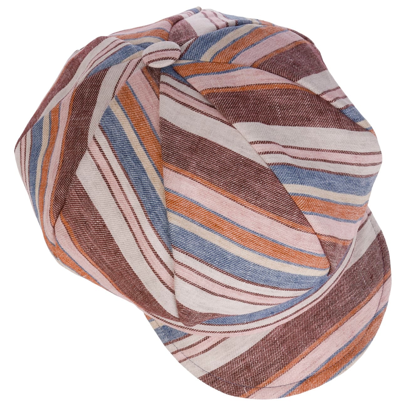 mayser-anja-multicolour-stripes-ballonm-tze-damen-aus-leinen image 7