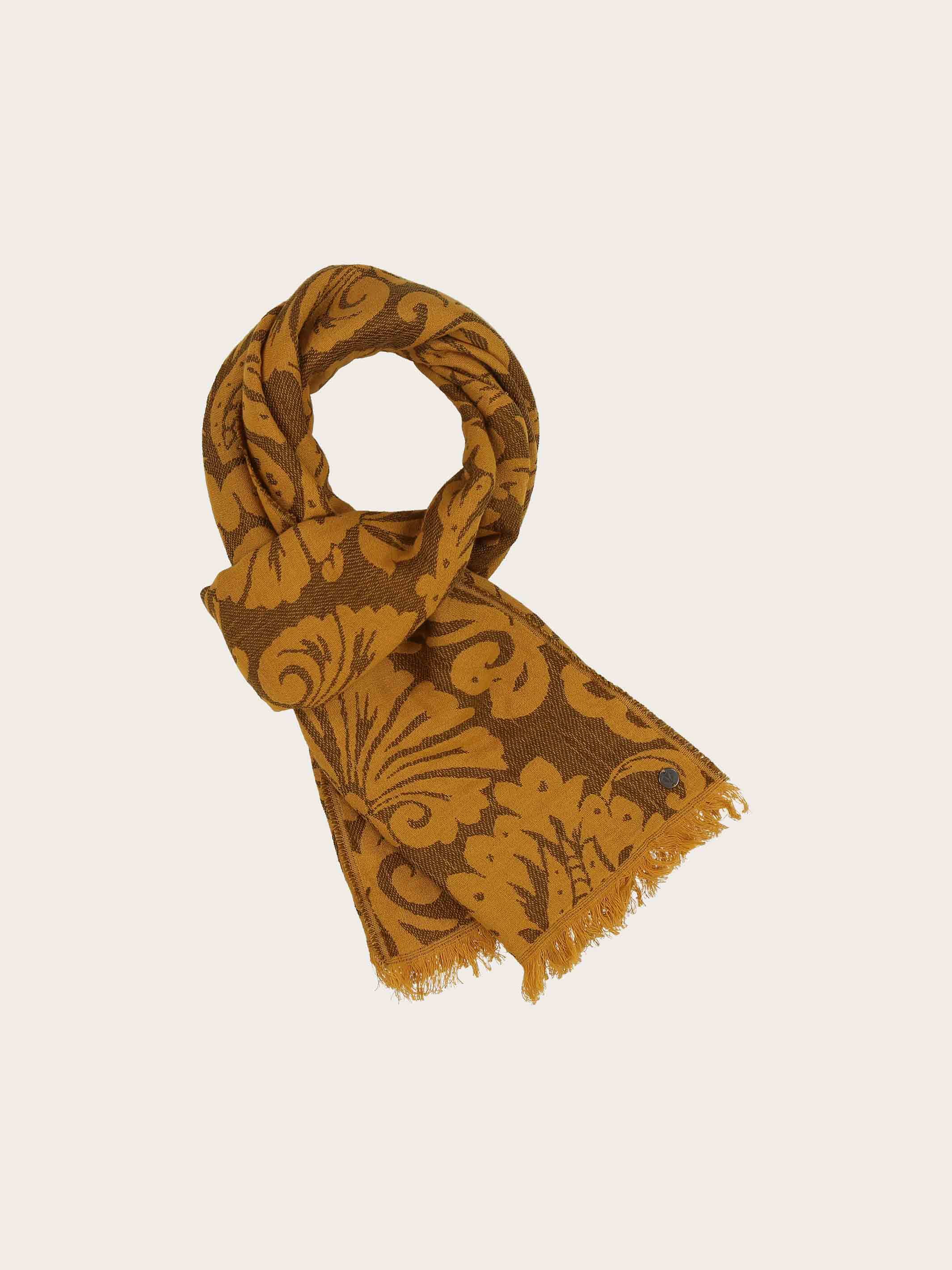 fraas-cashmink-stola-mit-ranken-muster-baumwolle-wolle-55-x-185-cm image 8