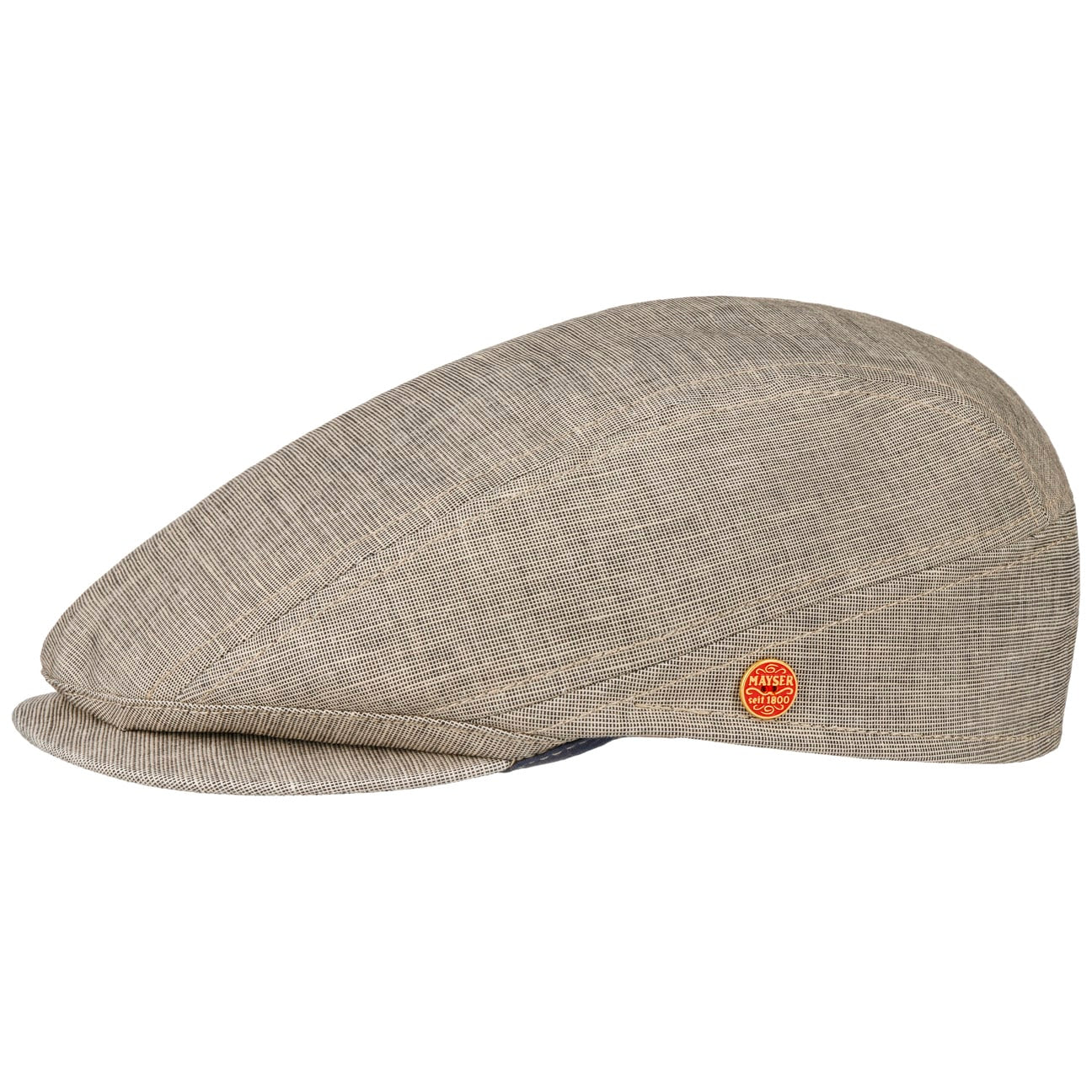 mayser-delian-uv-schutz-flatcap-denim-baumwoll-leinen-schieberm-tze image 2
