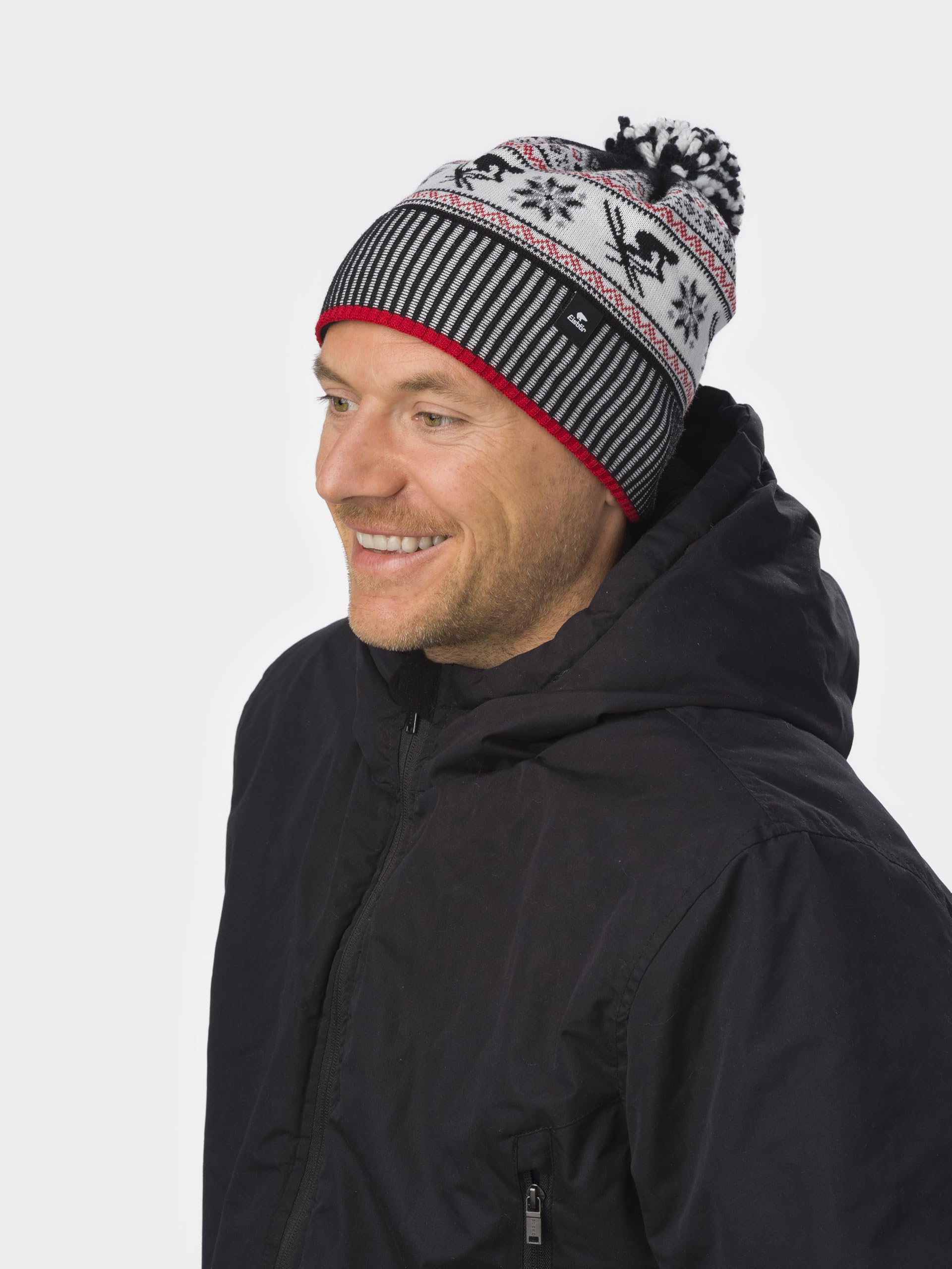 eisb-r-retroski-pompon-merino-winterm-tze-unisex-mit-fleece image 6