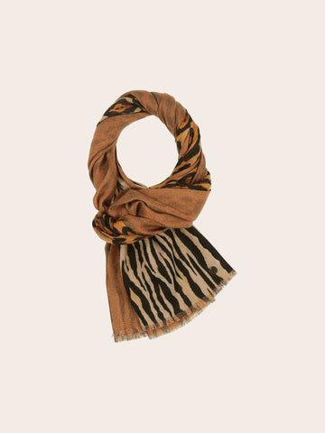 fraas-double-face-schal-mit-animal-print-und-glitzer-70-x-182-cm-damen-schal-aus image 4