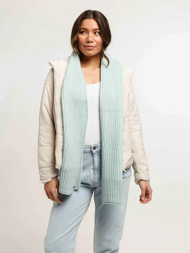 fraas-ripp-strickschal-zweifarben-effekt-25-x-180-cm-wollmischung image 1