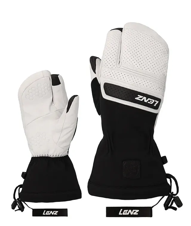 lenz-winterhandschuhe-lobster-damen-3-finger-ski-und-wintersporthandschuhe image 1