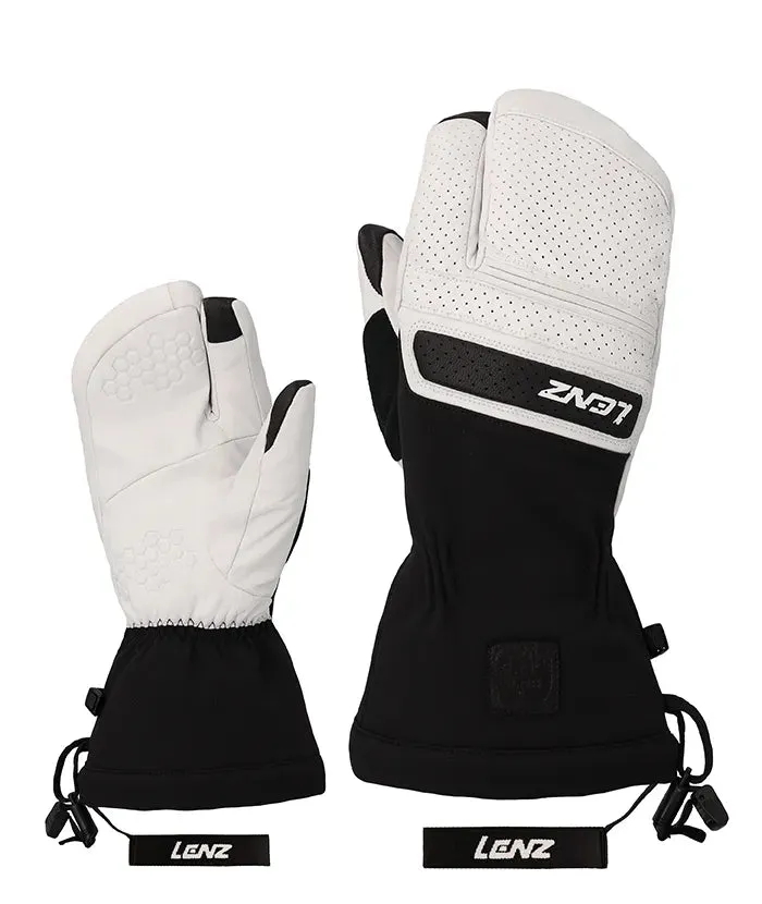lenz-winterhandschuhe-lobster-damen-3-finger-ski-und-wintersporthandschuhe image 1