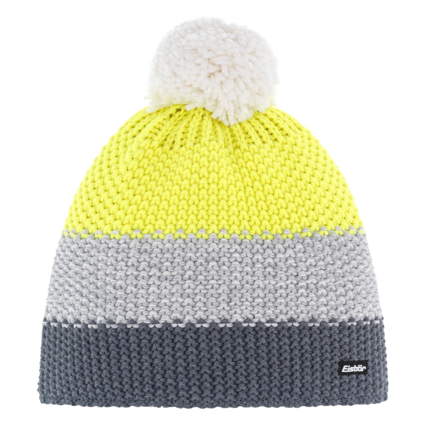 eisb-r-star-pompon-unisex-m-tze-mit-innenfleece-grobstrick-blockstreifen image 4
