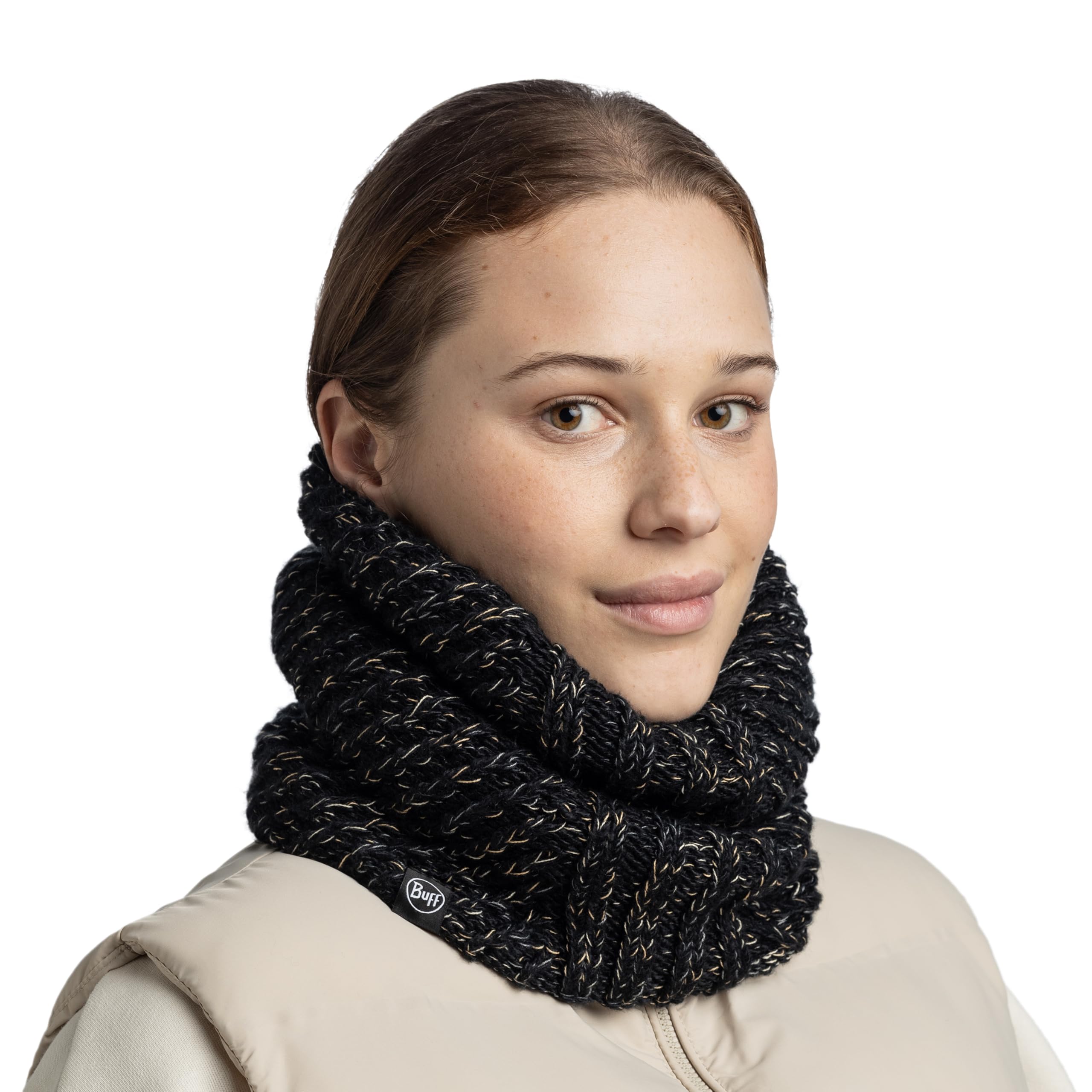 buff-damen-knitted-polar-neck-gaiter-schlauchschal-mit-primaloft-fleece image 4