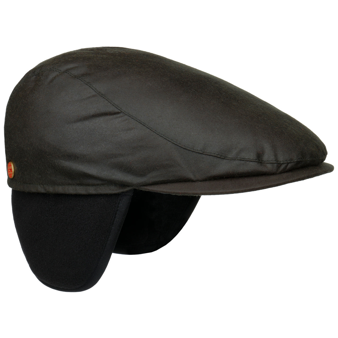 mayser-matteo-plus-waxed-cotton-flatcap-mit-ohrenklappen image 3