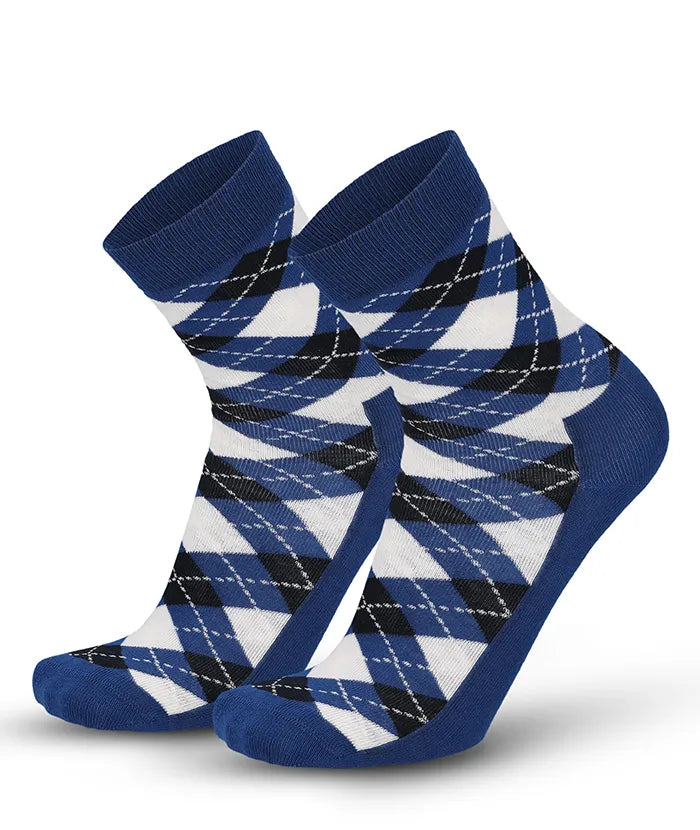 lenz-soft-touch-damen-socken-rhombus-blau image 1