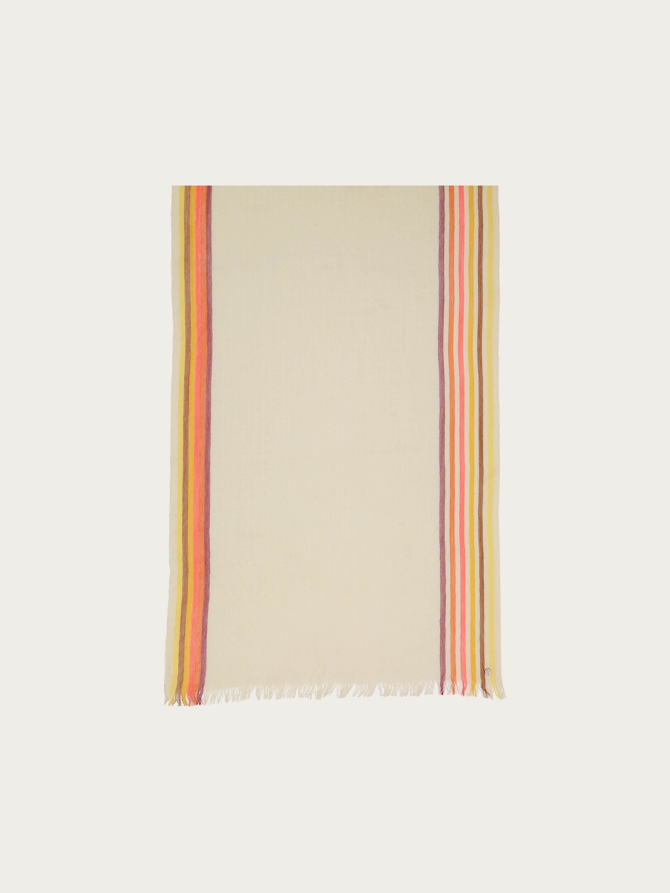 fraas-wollschal-einfarbig-mit-highlight-streifen-60-x-180-cm-2 image 3