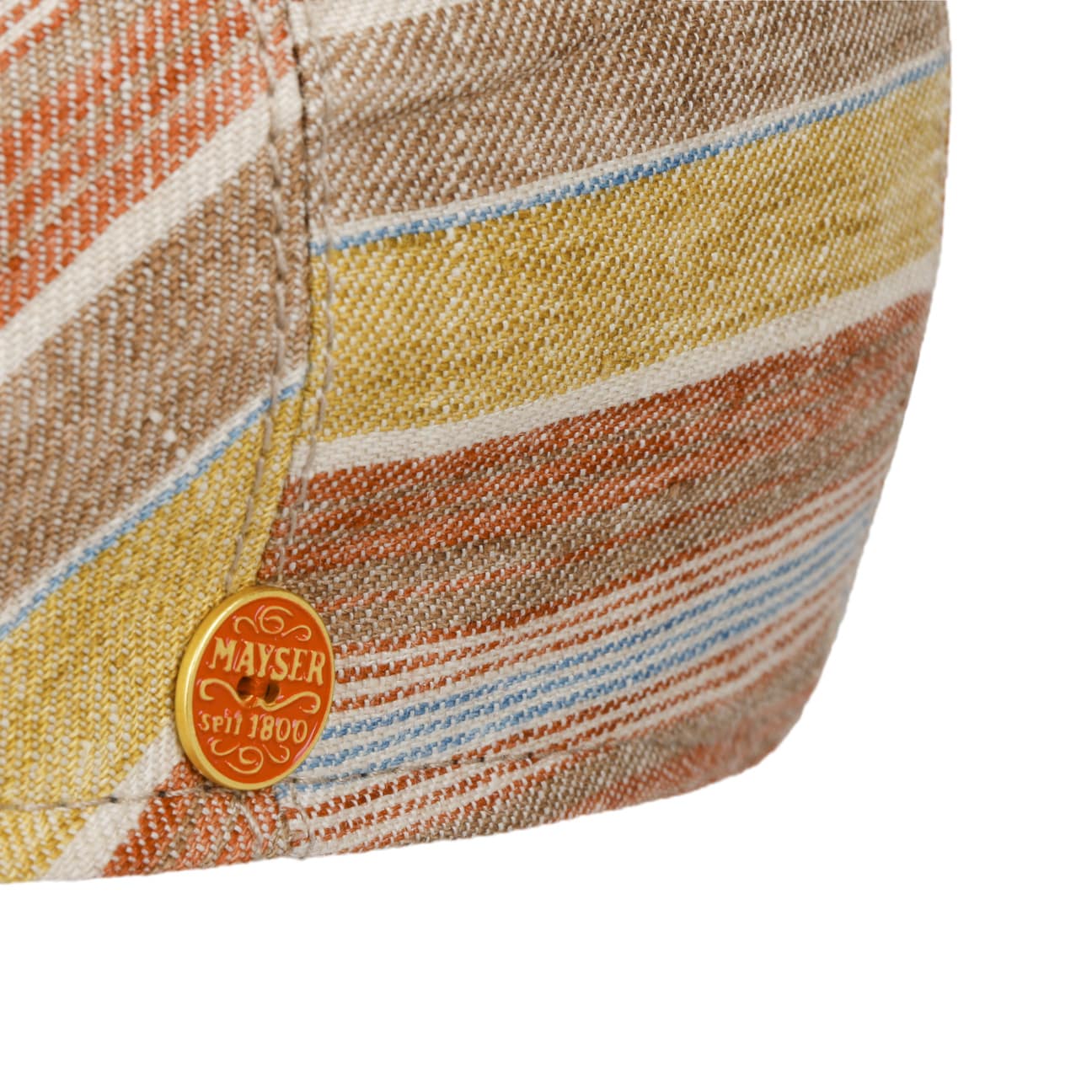 mayser-sidney-colour-stripes-flatcap-aus-leinen image 5