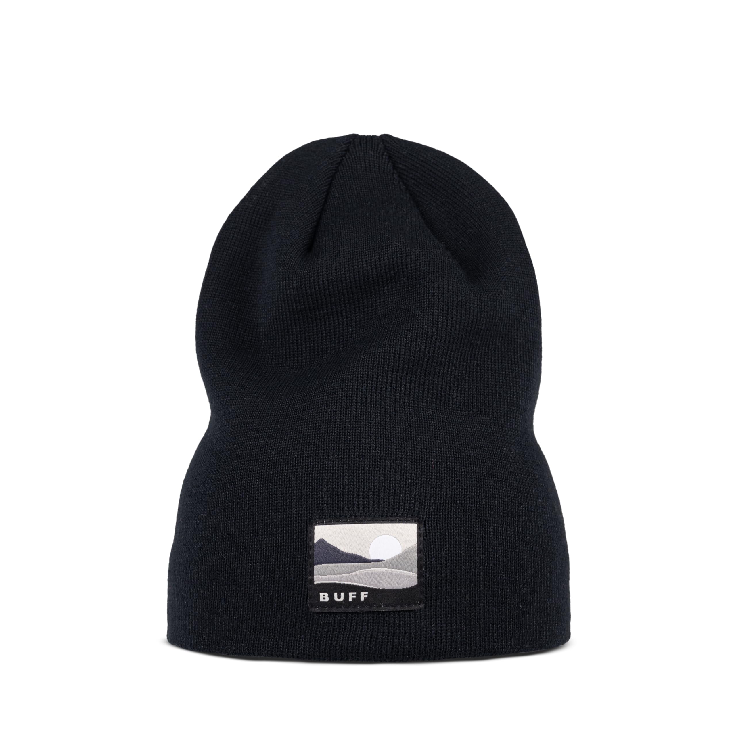 buff-strickm-tze-schwarz-unisex-erwachsene image 1