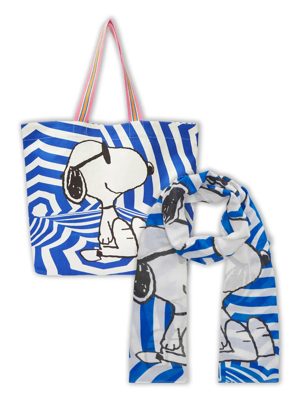 codello-set-leichter-snoopy-schal-und-shopper image 1