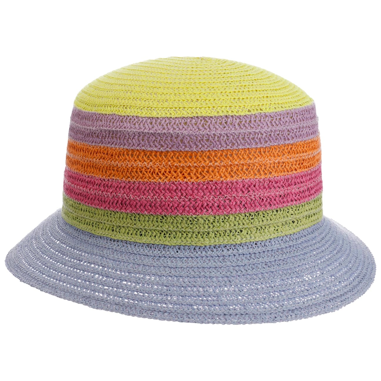 mayser-susanne-multicolour-strohhut-damen-glockenhut-aus-papierstroh-mix-mit-str image 2