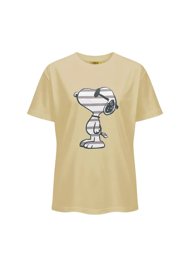 codello-peanuts-t-shirt-aus-baumwolle-mit-snoopy-print image 1