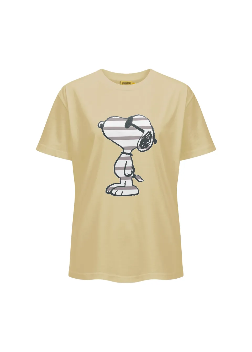 codello-peanuts-t-shirt-aus-baumwolle-mit-snoopy-print image 1