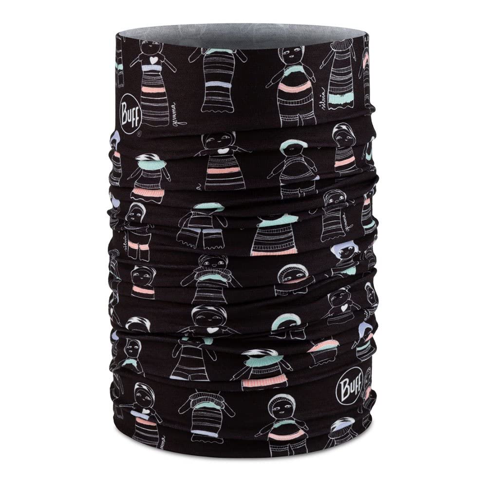 buff-original-ecostretch-multifunktionstuch-kinder-camwa-black image 4