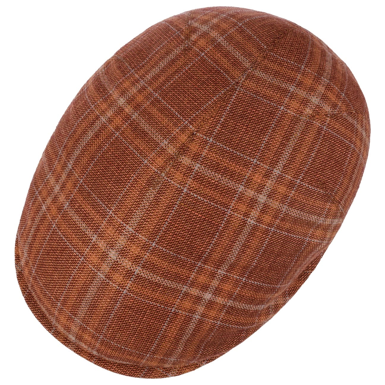 mayser-sidney-leinen-schurwolle-flatcap-herren-karo image 2
