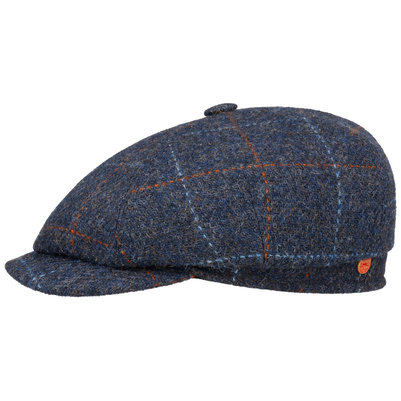 mayser-seven-premium-harris-tweed-flatcap-herren image 8