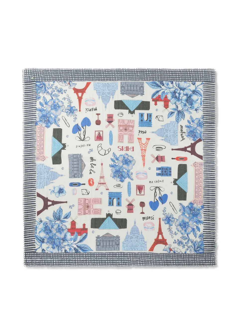 codello-tuch-aus-baumwolle-mit-paris-motiven image 1