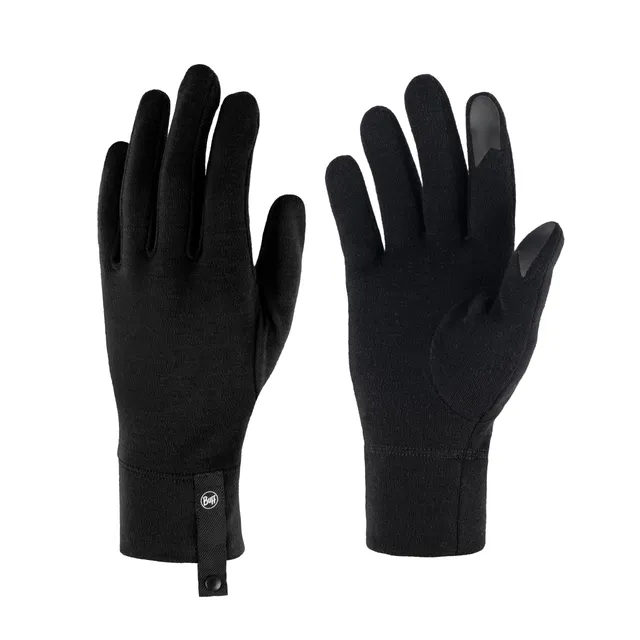 buff-merino-midweight-handschuhe-multifunktionsschal-schwarz-m image 1