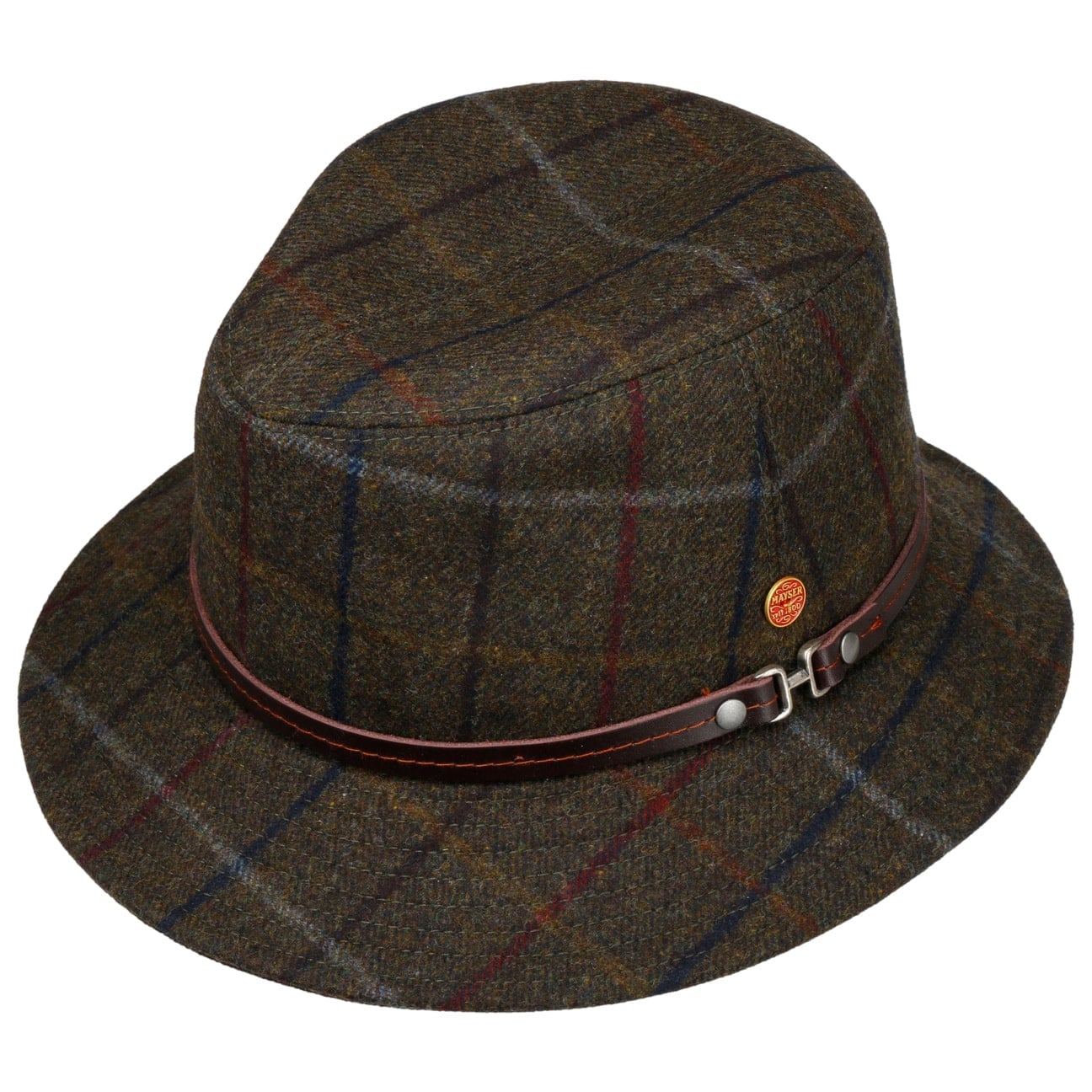 mayser-check-bucket-wollhut-damen-karo image 3