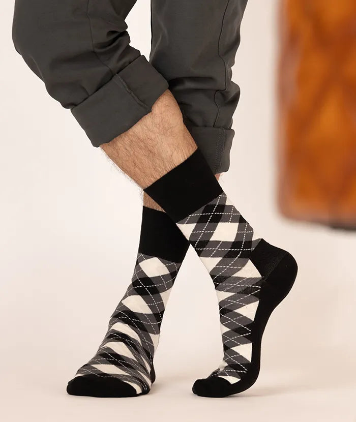 lenz-soft-touch-socken-herren-rhombus image 3
