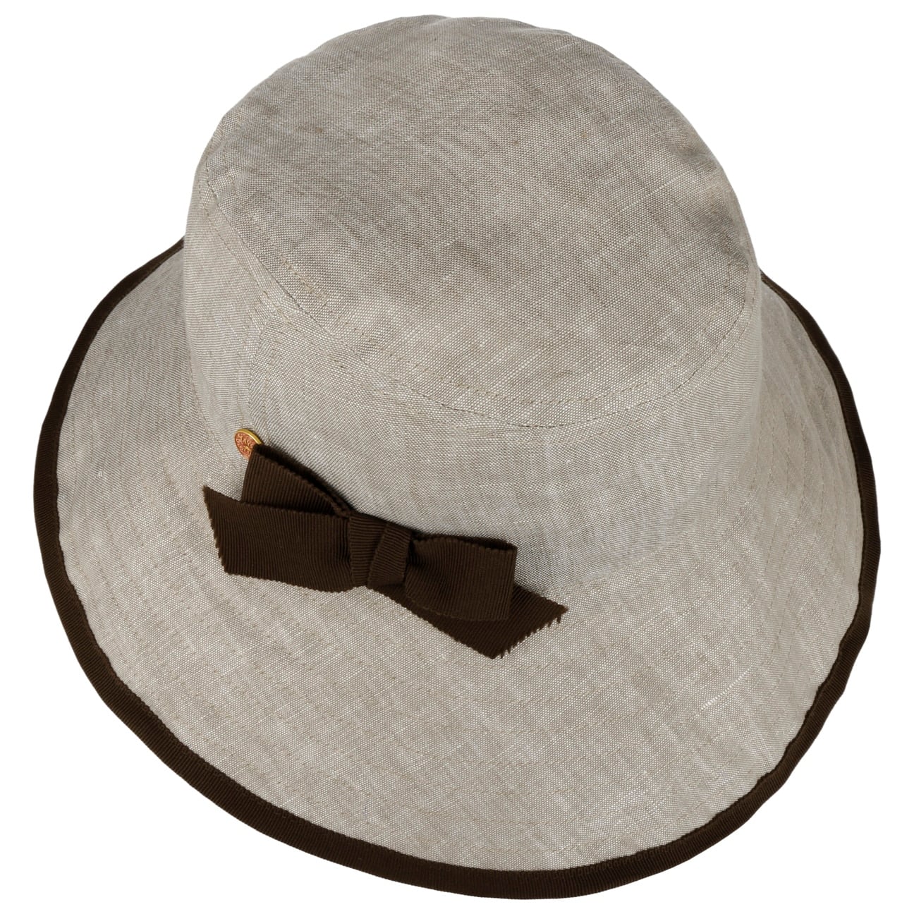 mayser-enna-melange-damenhut-sommerhut-aus-leinen-mit-schleife image 3