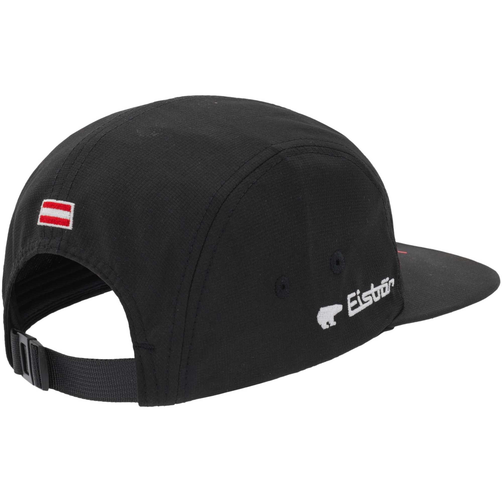 eisb-r-torben-cap-ska-5-panel-cap-schwarz-schwarz-snapback image 2