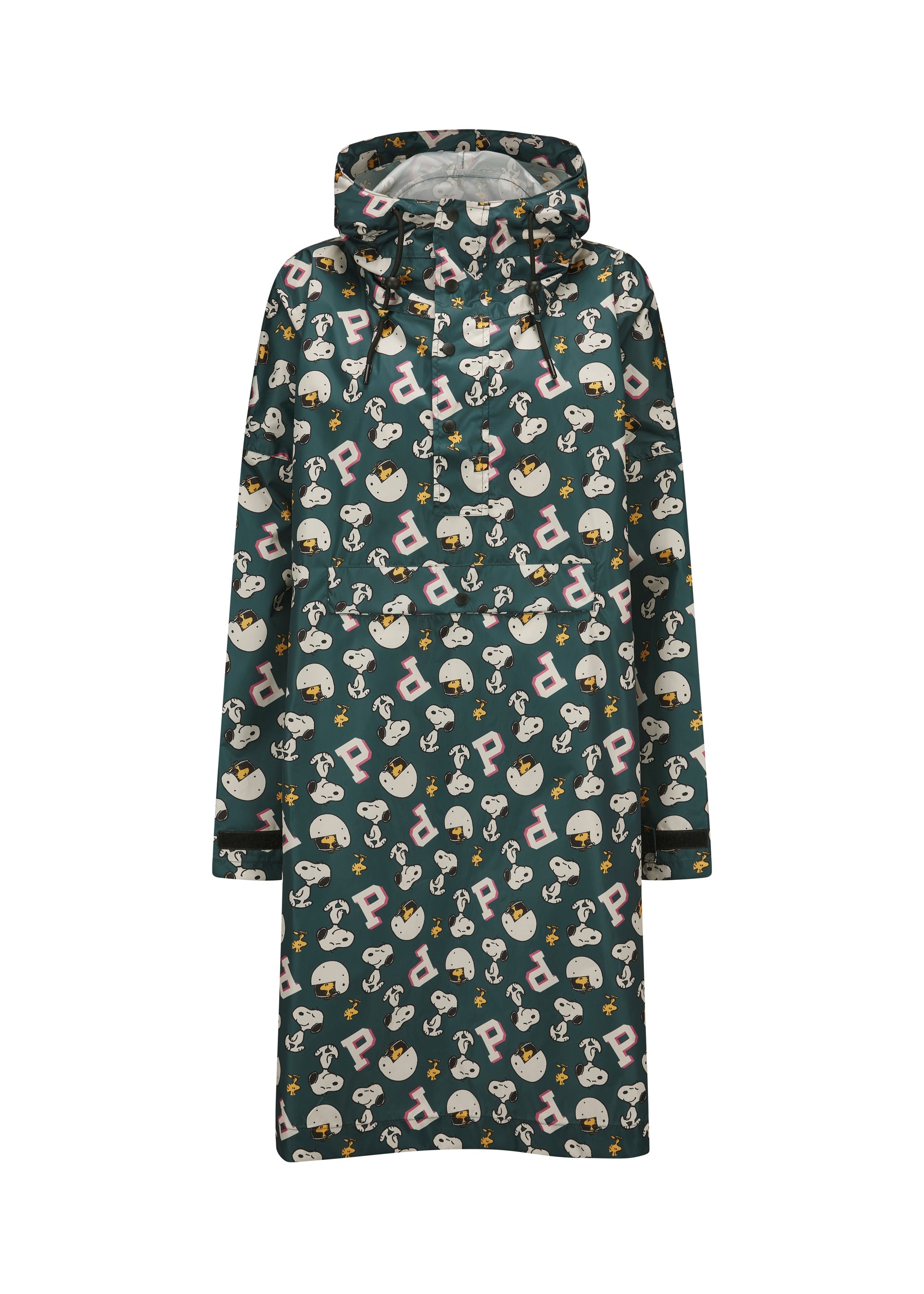 codello-peanuts-regenponcho-mit-snoopy-und-woodstock-motiv image 1
