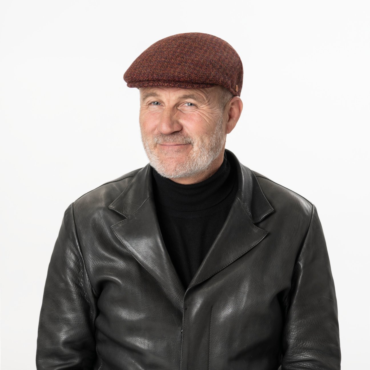 mayser-sidney-harris-tweed-flatcap-aus-schurwolle-herren-schieberm-tze-mit-schir image 1