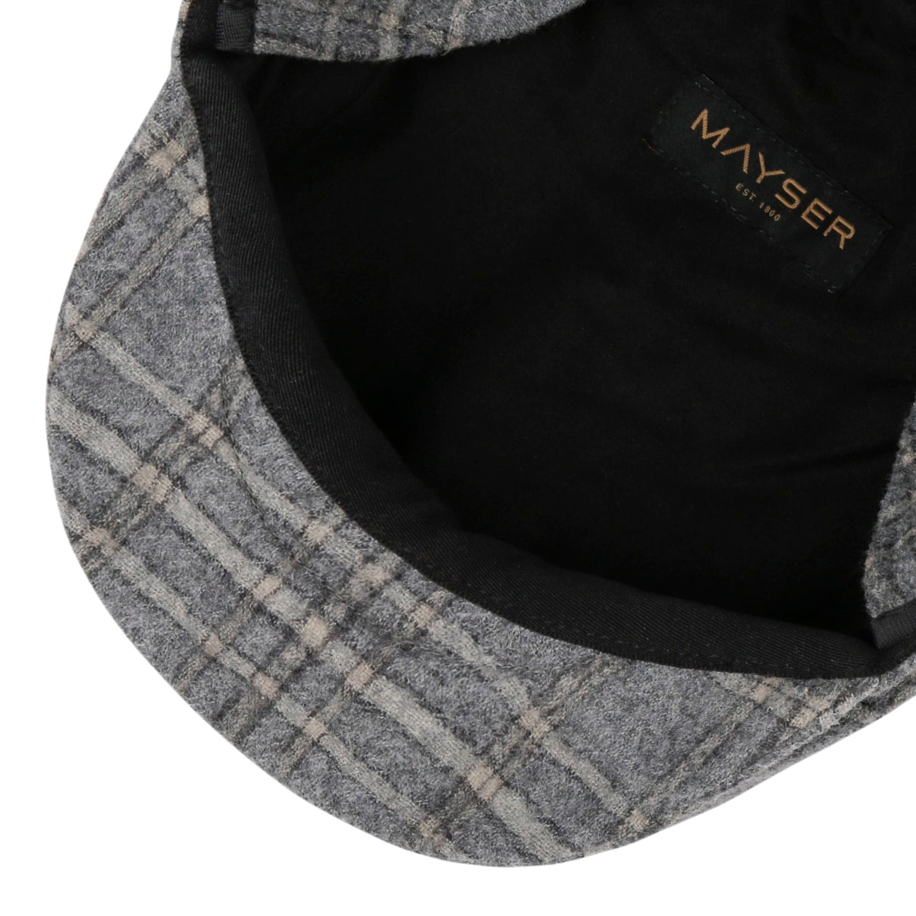 mayser-merlino-casual-flatcap-mit-ohrenklappen-merinowolle-winterm-tze-herren image 3