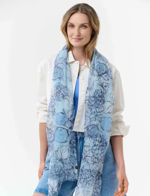 fraas-sustainability-edition-schal-mit-frucht-design-50-x-180-cm image 1