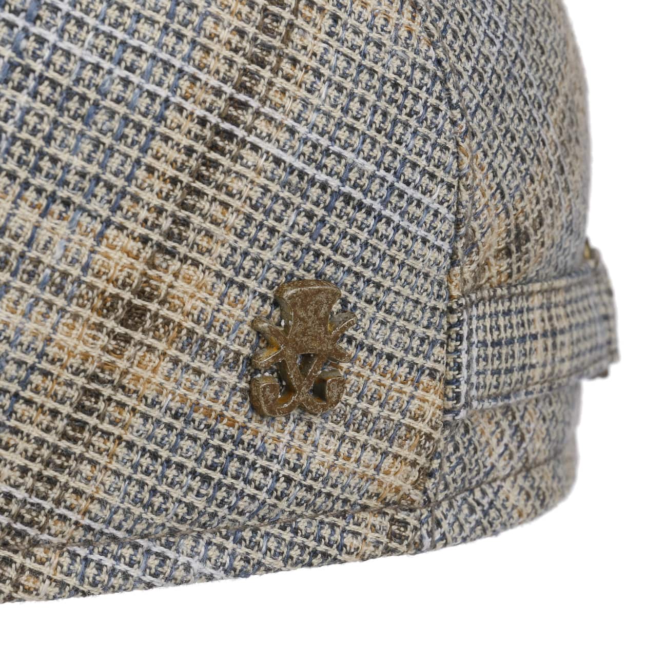 mayser-pamir-leinen-flatcap-zechbauer-herren-schieberm-tze-kariert image 5