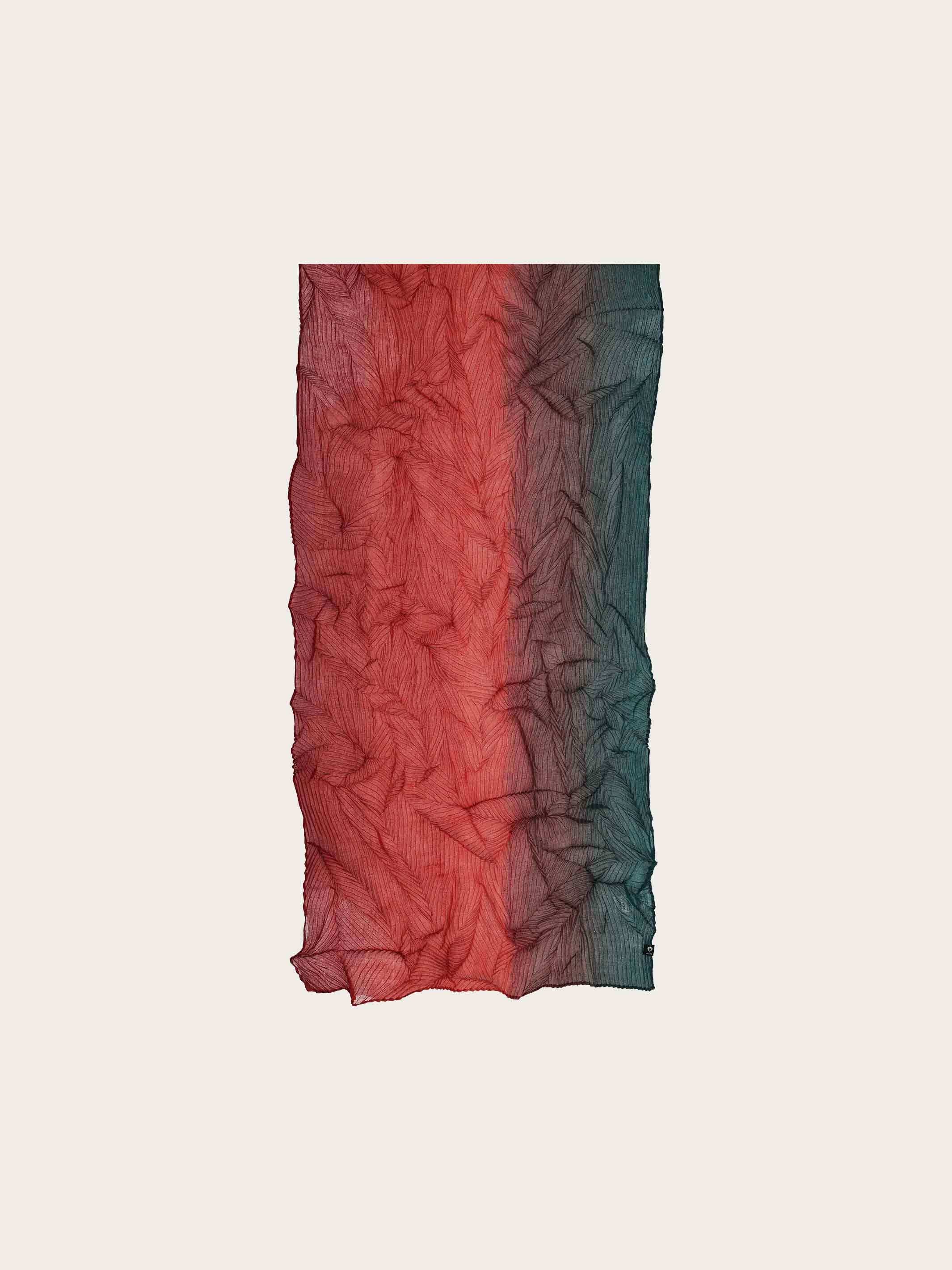 fraas-plissee-schal-mit-farbverlauf-ombr-50-x-147-cm-aus-polyester image 3