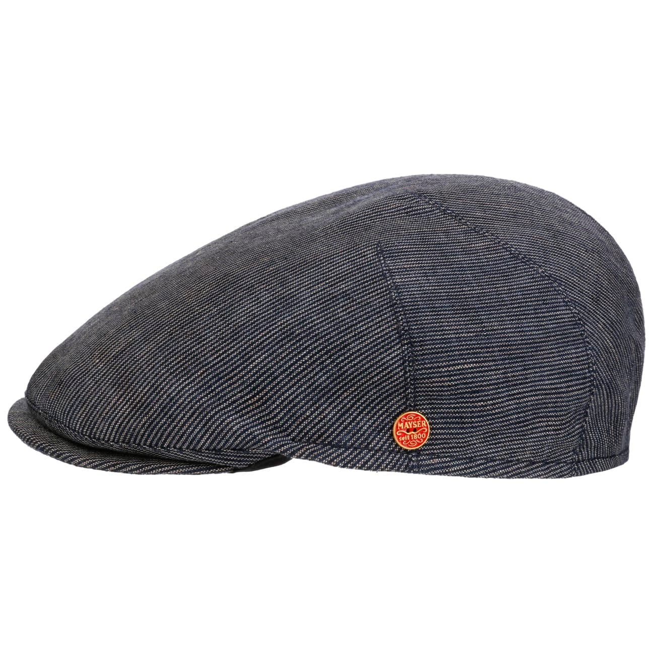 mayser-sidney-leinen-stripes-flatcap-schieberm-tze image 6