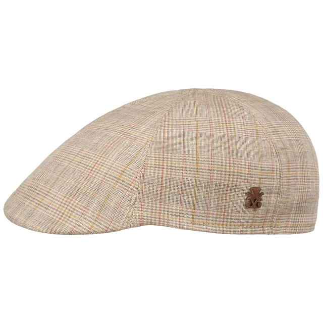 mayser-paquito-check-flatcap-zechbauer-herren-leinen-schieberm-tze image 1