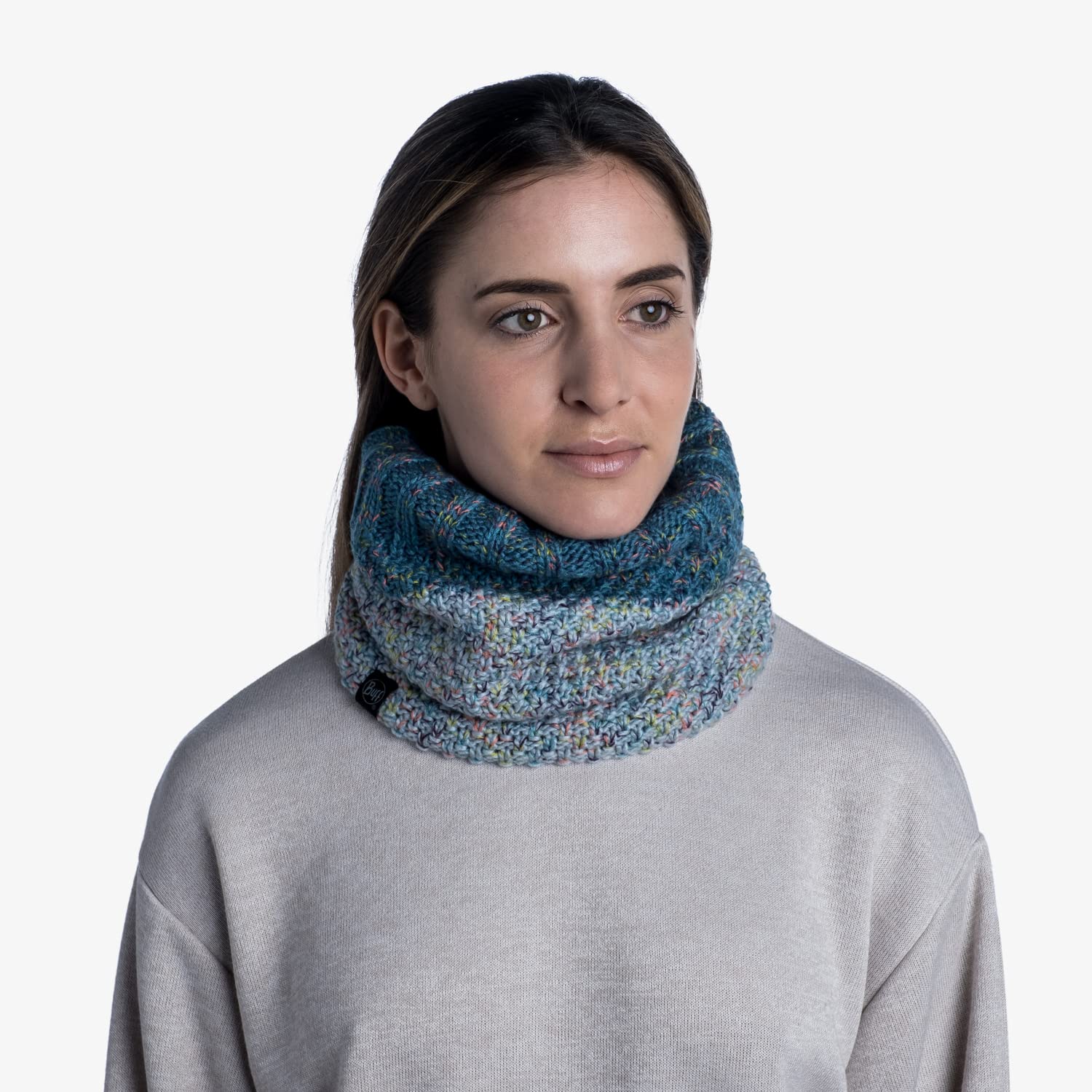 buff-janna-air-schal-damen-strick-schal-mit-fleece-innenseite image 2