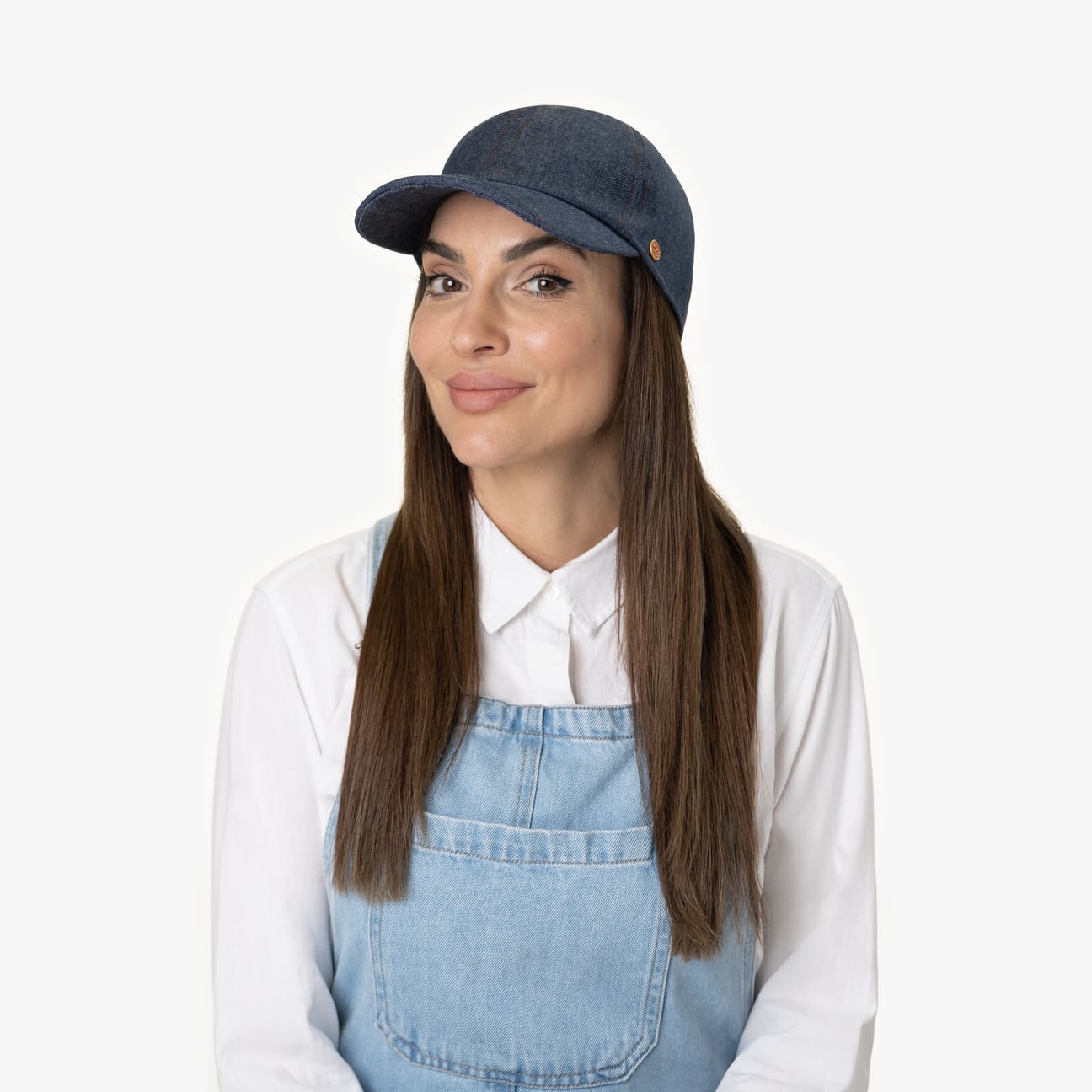 mayser-flower-cap-baseballkappe-jeansblau image 3