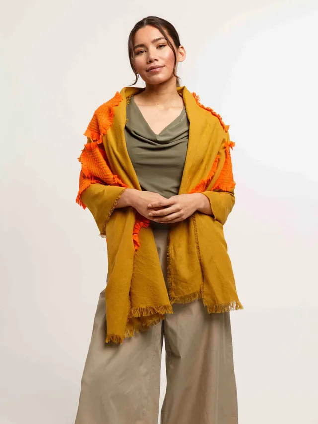 fraas-sustainability-edition-fil-coup-stola-geometrisches-muster-70-x-180-cm image 1