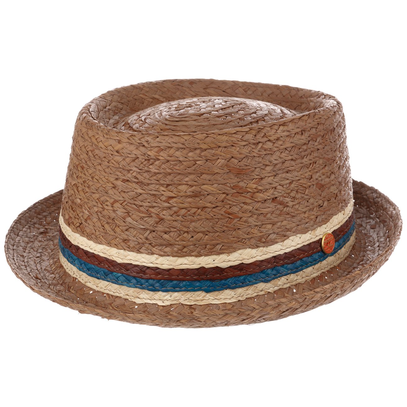 mayser-gareth-pork-pie-strohhut-herren-sommerhut-raffiastroh image 2