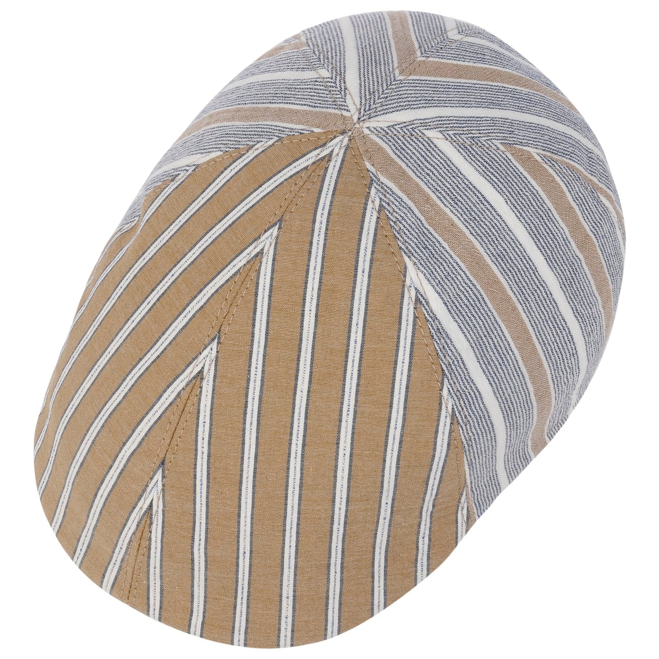 mayser-paddy-two-stripes-cotton-flatcap-schieberm-tze image 2