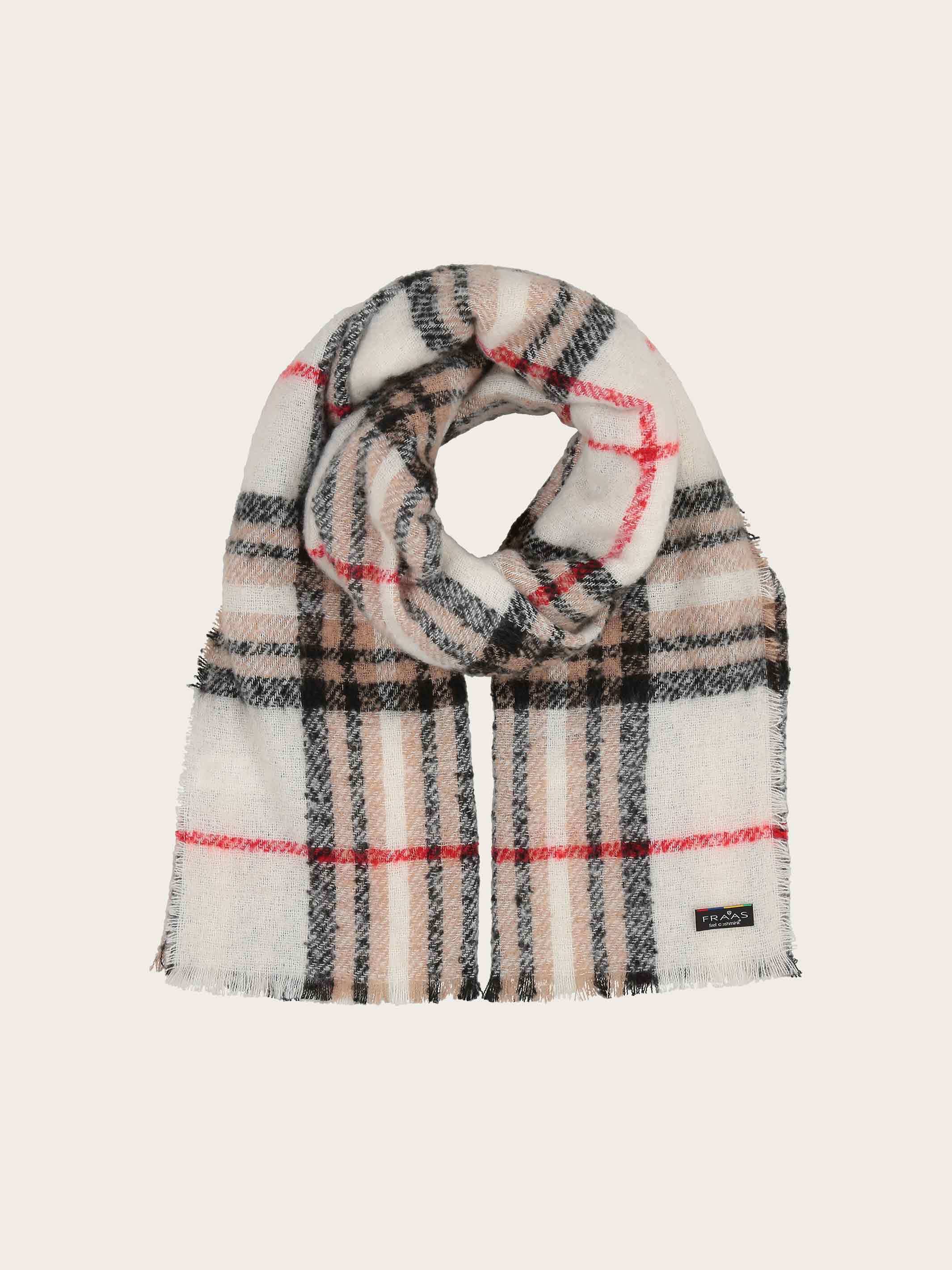 fraas-boucl-cashmink-stola-mit-plaid-karo-63-x-200-cm image 6