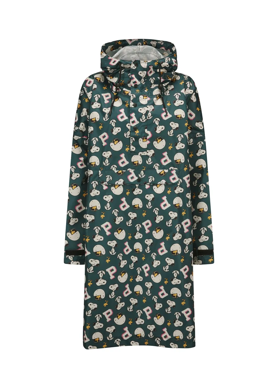 codello-peanuts-regenponcho-mit-snoopy-und-woodstock-motiv image 1