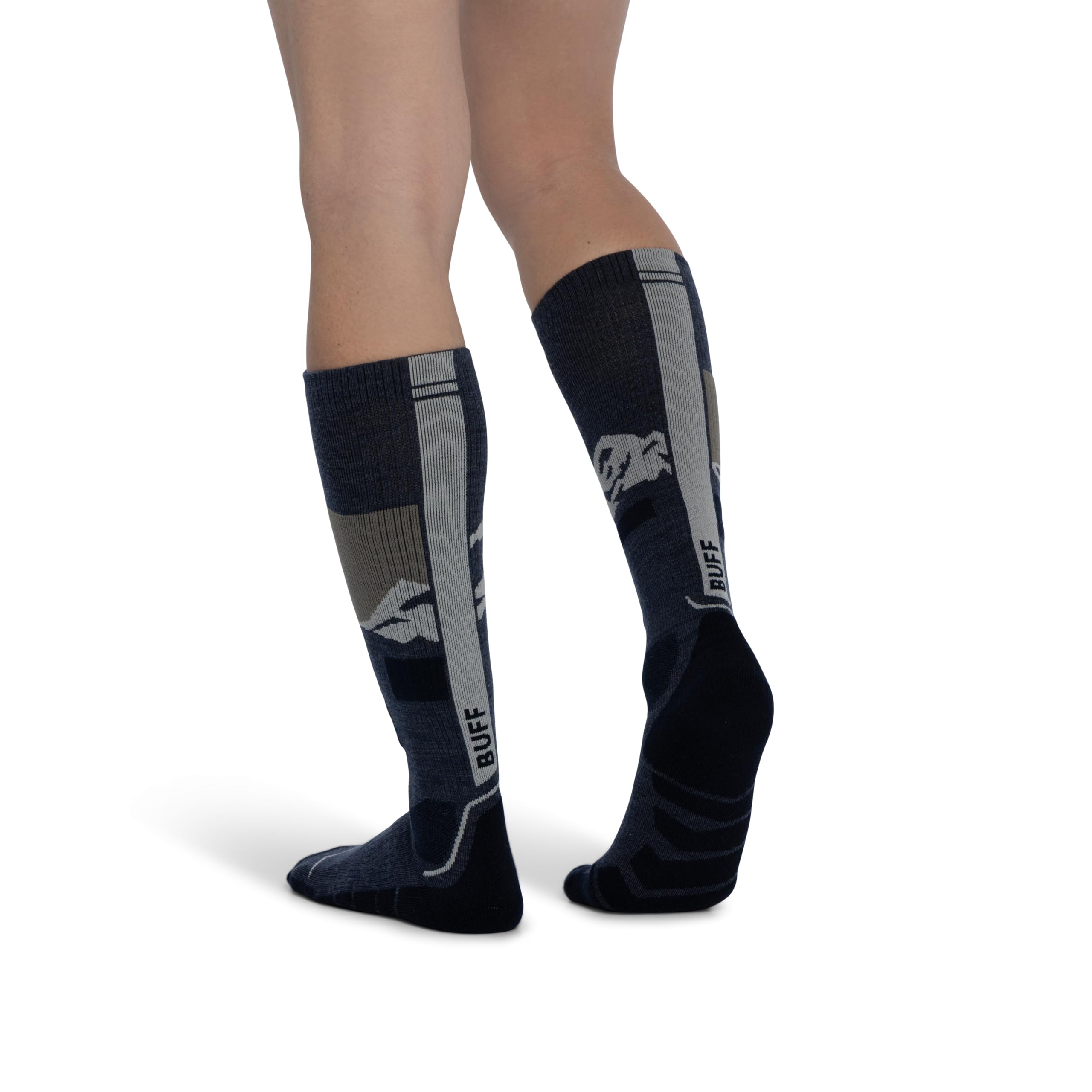 buff-merino-midweight-crew-socks-unisex-blau-39-41-eu image 2