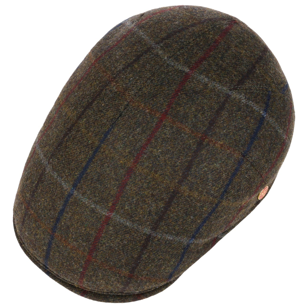 mayser-sidney-plus-colorado-flatcap-karo-flatcap-aus-schurwolle-mit-ohrenklappen image 2
