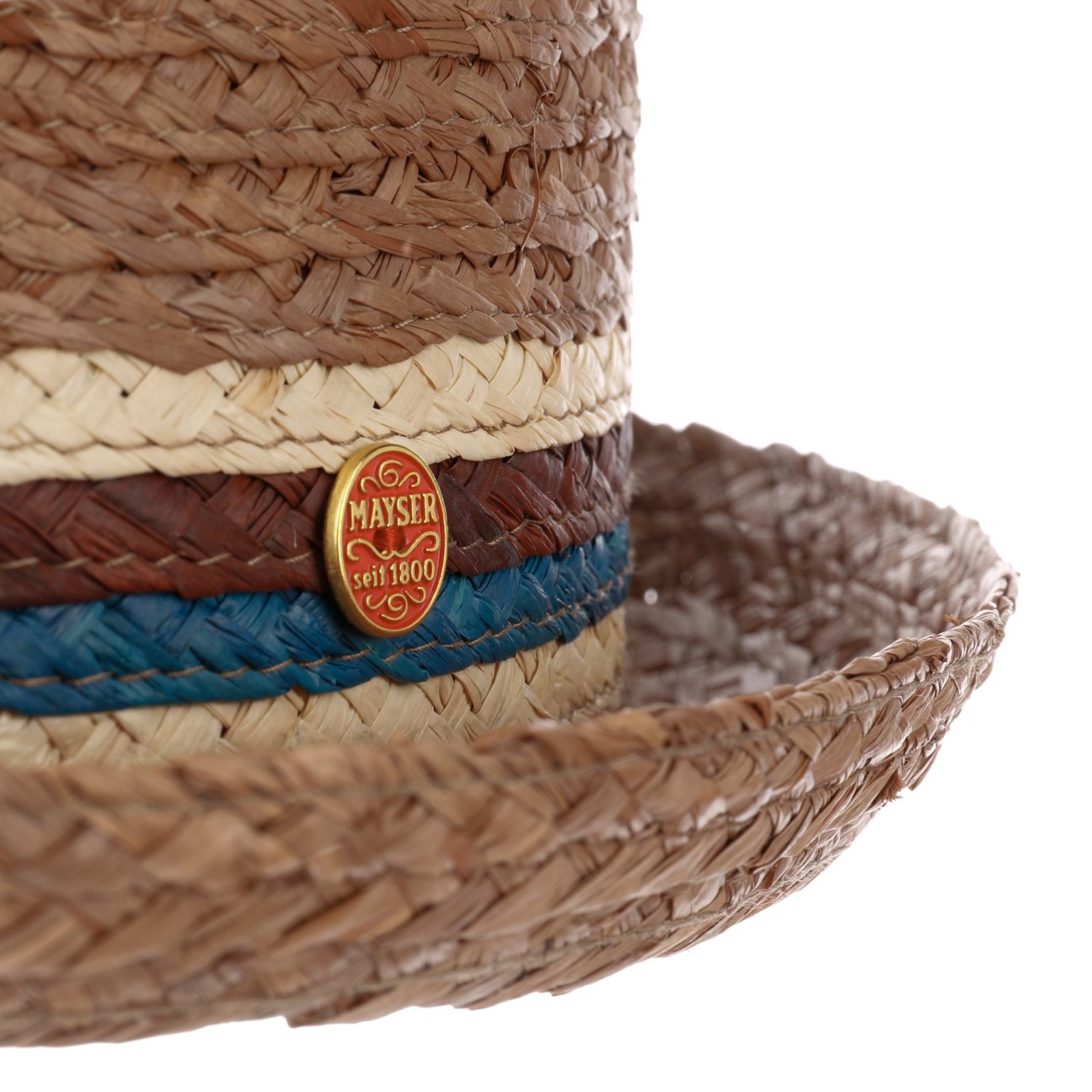 mayser-gareth-pork-pie-strohhut-herren-sommerhut-raffiastroh image 5