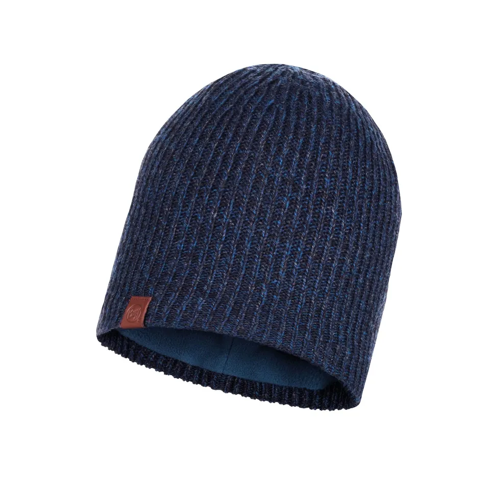 buff-knitted-fleece-lyne-kinder-m-tze-strickm-tze-mit-fleece image 1