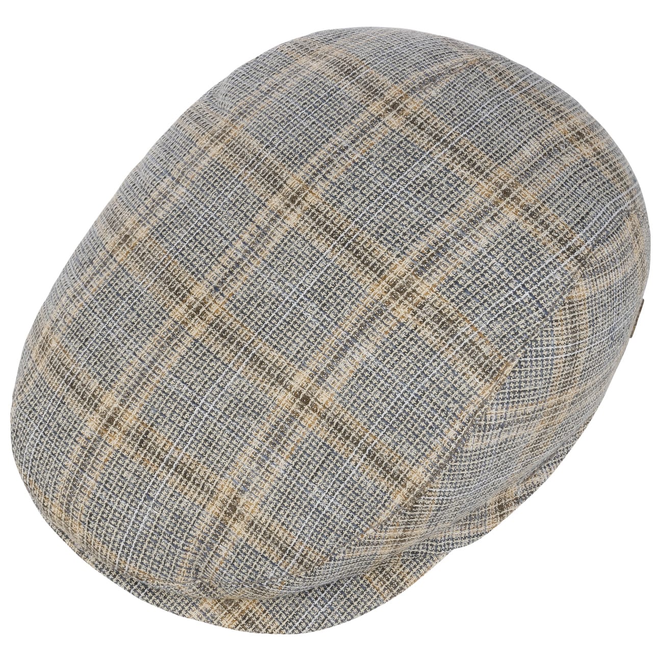 mayser-pamir-leinen-flatcap-zechbauer-herren-schieberm-tze-kariert image 2