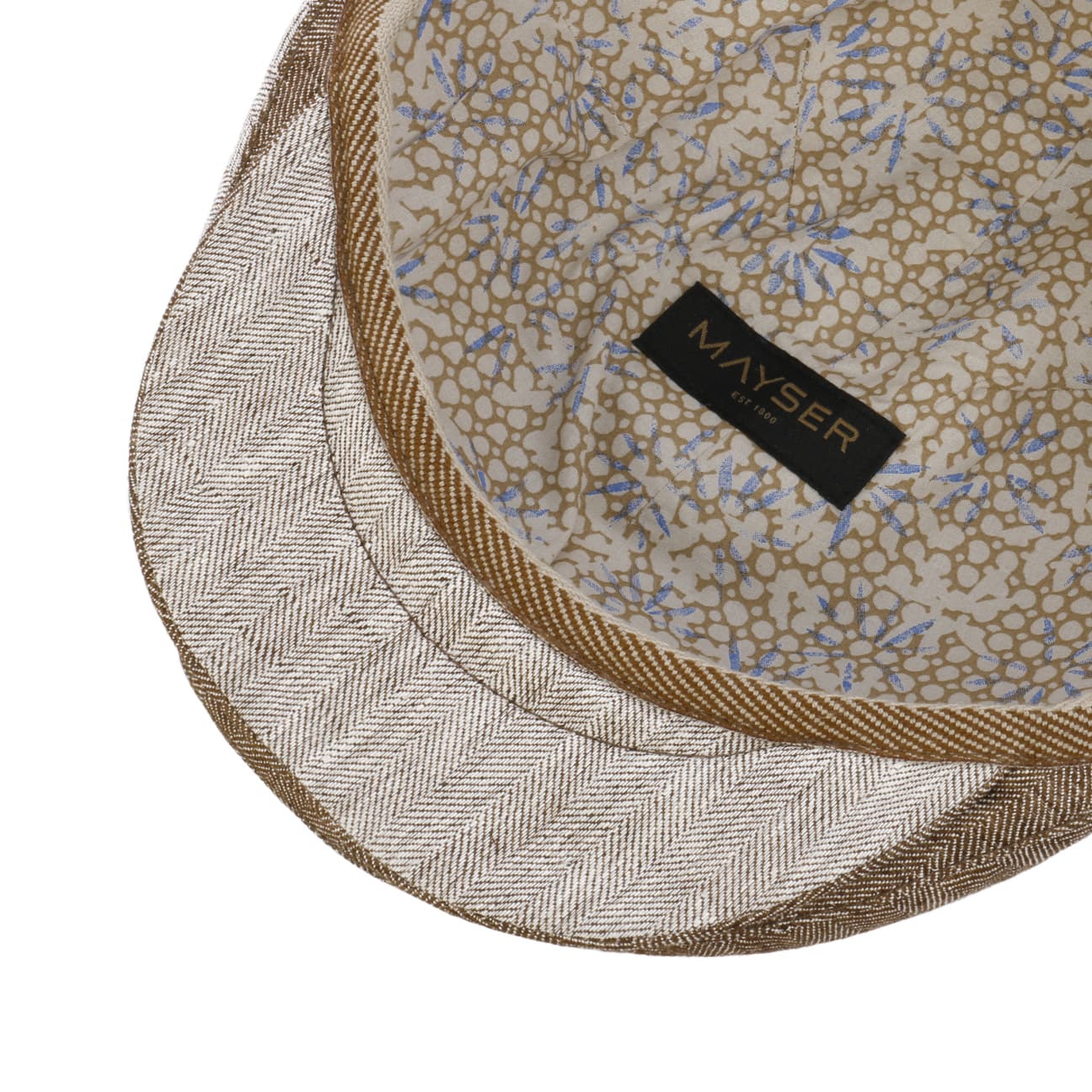 mayser-jasper-twotone-leinen-flatcap-herren-fischgr-t image 8